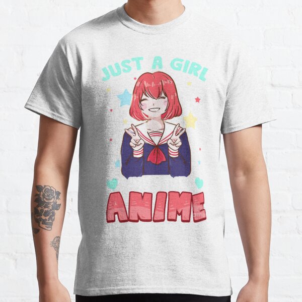 Just A Girl Who Loves Anime Merch & Gifts for Sale | Redbubble