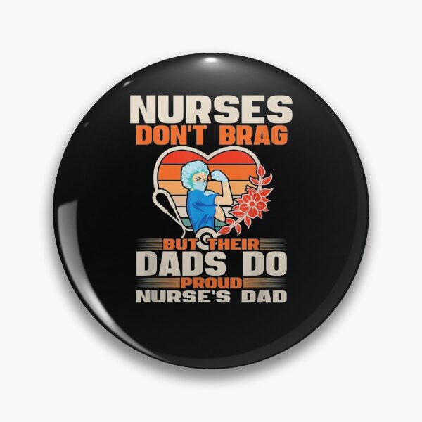 Item preview, Mens Funny Nurses Don't Brag Proud Nurse Dad Cna Rn Father Family  designed and sold by sheilase.