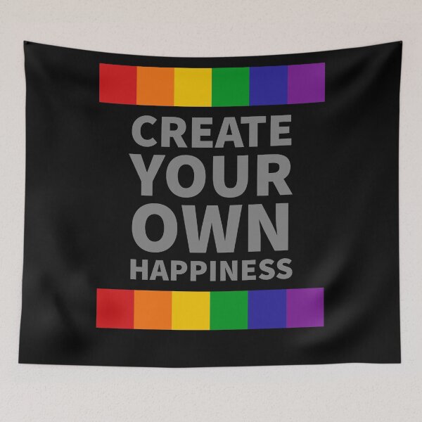 Item preview, Create YOUR OWN Happiness - T-Shirt | colors designed and sold by Sulaiteen.