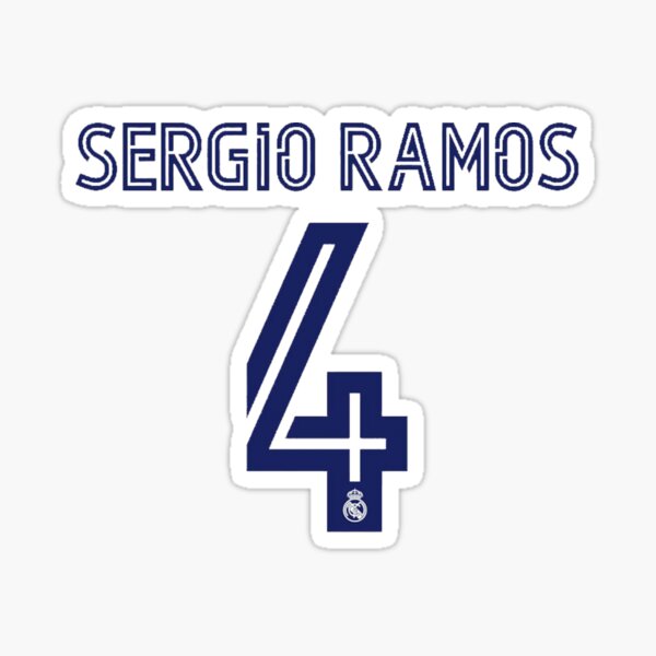 Sergio Ramos Realmadrid Spanien Laliga Sticker