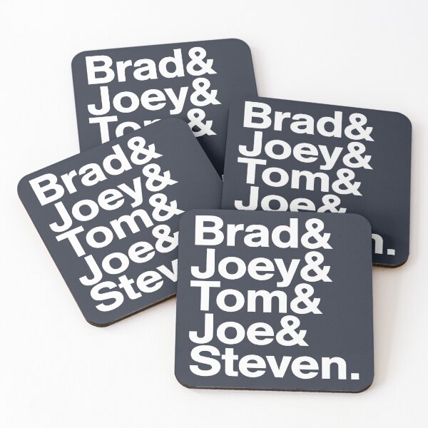 Item preview, Brad Joey Tom Joe and Steven designed and sold by BandLineups.