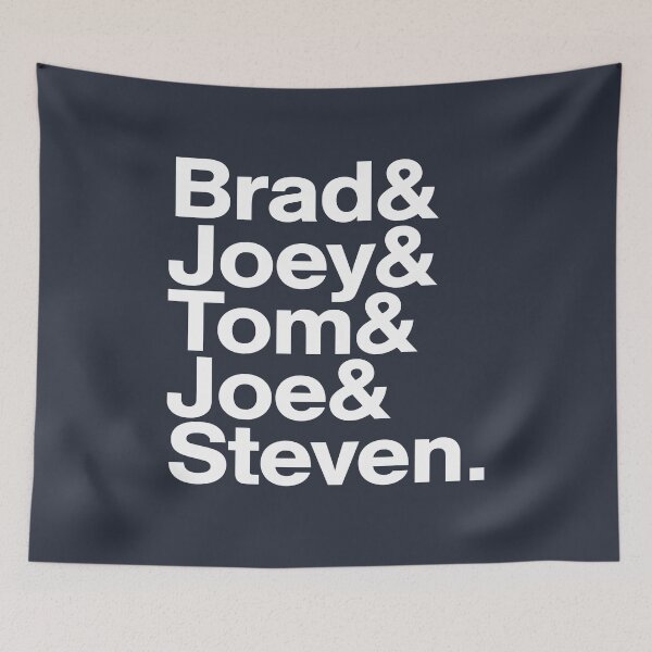 Item preview, Brad Joey Tom Joe and Steven designed and sold by BandLineups.
