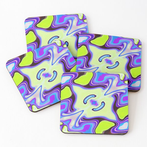 Item preview, Mood Swing Green Yellow Blue Purple Pink designed and sold by Sector18.