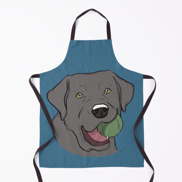 Item preview, Silver Labrador with Ball designed and sold by rmcbuckeye.