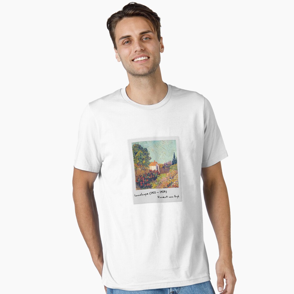 Vista previa del artículo con la obra «Camiseta esencial», diseñado y vendido por polart-film.