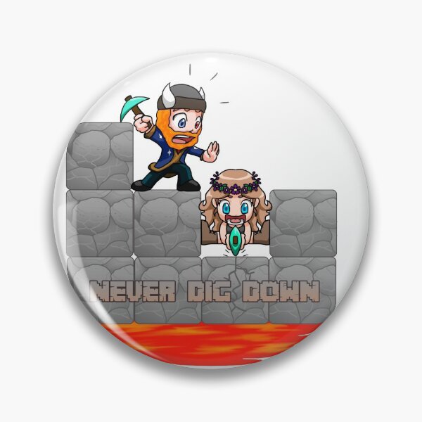 Item preview, Mena don't dig strait down! designed and sold by Creative Pictures.