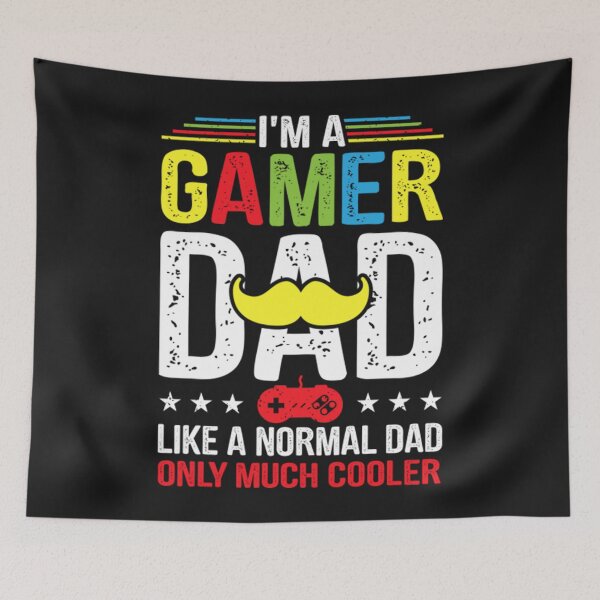 Item preview, Dad T-ShirtGamer dad designed and sold by SurryMarsh.