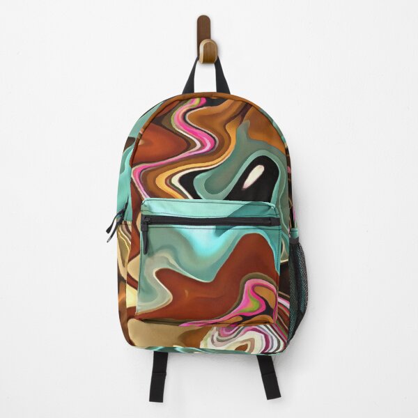 Item preview, Neighborhood Coffee Shop Brown Green Pink Blue designed and sold by Sector18.
