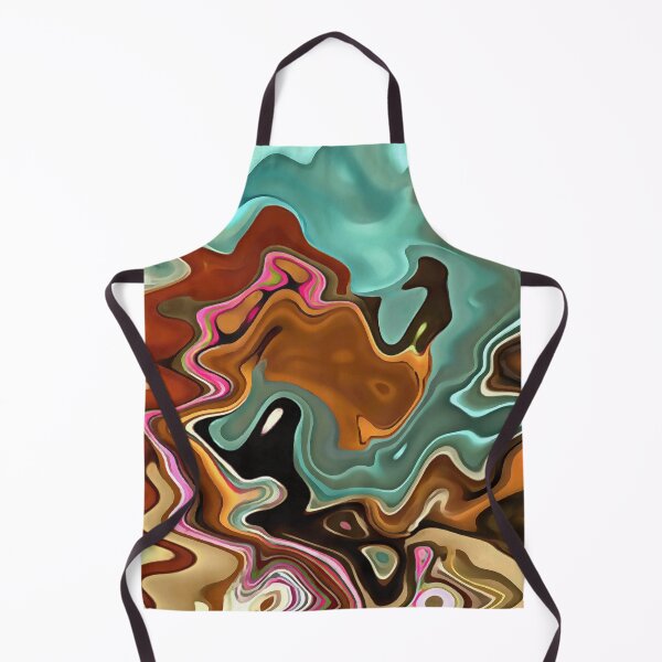 Item preview, Neighborhood Coffee Shop Brown Green Pink Blue designed and sold by Sector18.