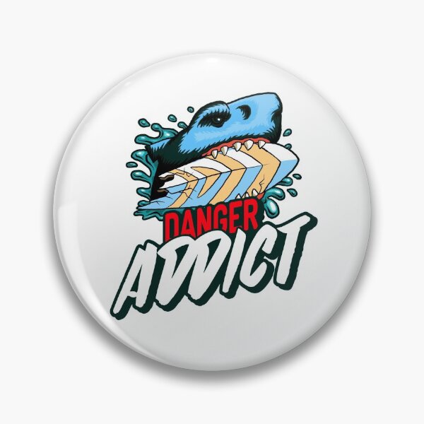 Item preview, Surfing Danger Addict designed and sold by CoryBDesigns.
