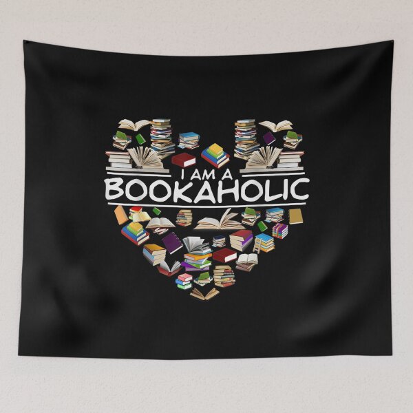 Item preview, I'am A Bookaholic Book Lover Reading Librarian  designed and sold by sheilase.