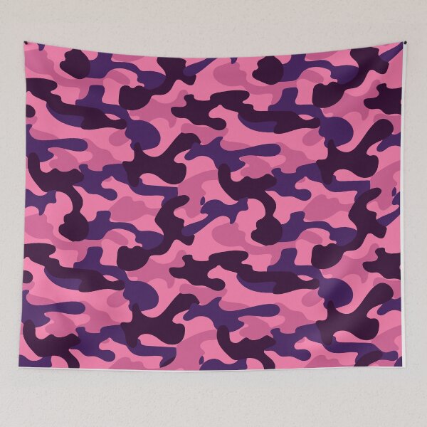 Item preview, Girly Purple Pink Camouflage Pattern designed and sold by FranzNCandy.