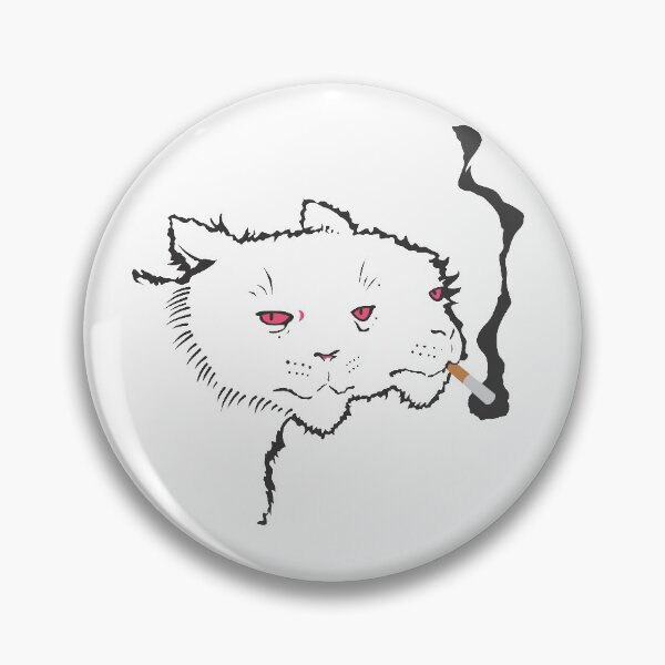 Item preview, Black Cats Smoking, two heads in halloween designed and sold by felpzdesign.