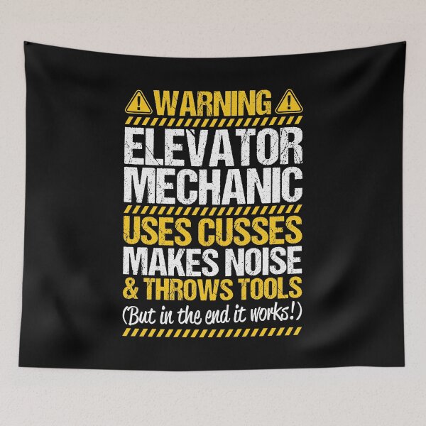 Item preview, Elevator Mechanic Elevator Installer designed and sold by Krautshirts.