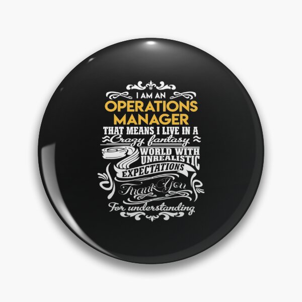 Item preview, Operations Manager T-ShirtOperations Manager T Shirt - Live In Crazy Fantastic World 2 Gift Item Tee designed and sold by SurryMarsh.