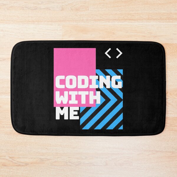 Item preview, coding with me funny design designed and sold by AwsomeStore.