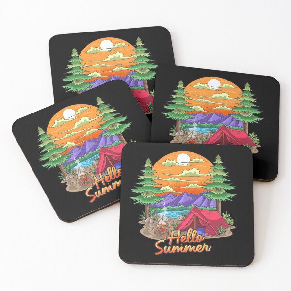Item preview, Hello Summer Camping designed and sold by marytrou.