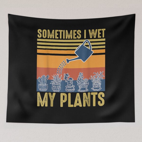 Item preview, Vintage Sometimes I Wet My Plants Funny Gardening  designed and sold by sheilase.