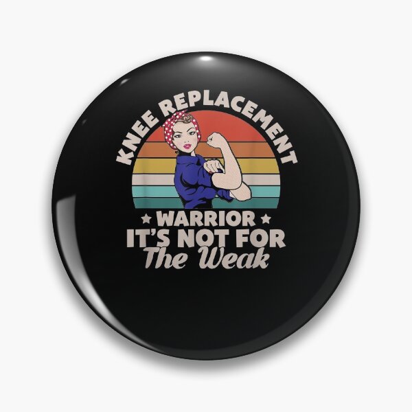 Item preview, Knee Replacement Warrior Knee Surgery Recovery Gift  designed and sold by cindy555.