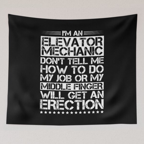 Item preview, Elevator Mechanic Elevator Installer designed and sold by Krautshirts.