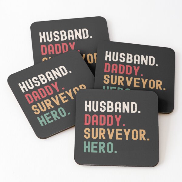 Item preview, Surveyor Dad T-ShirtHusband Daddy Surveyor Hero designed and sold by SurryMarsh.