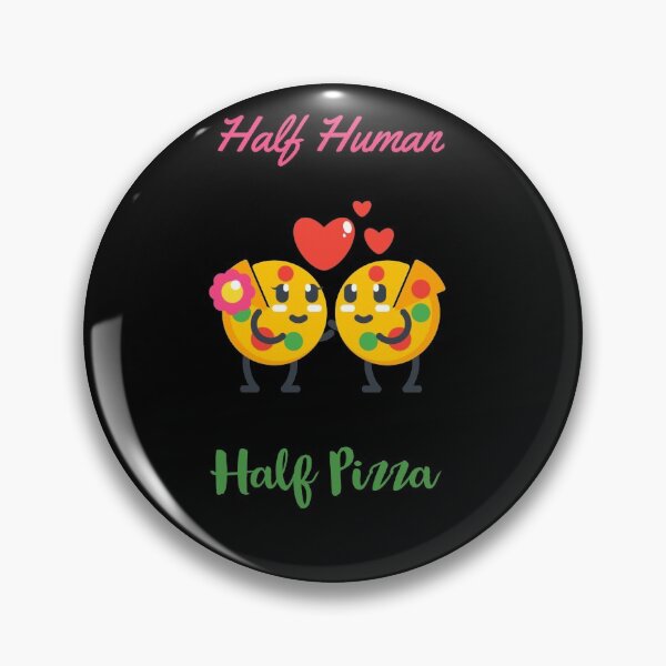 Item preview, Half Human Half Pizza - Cute Pizza designed and sold by Cool Store.