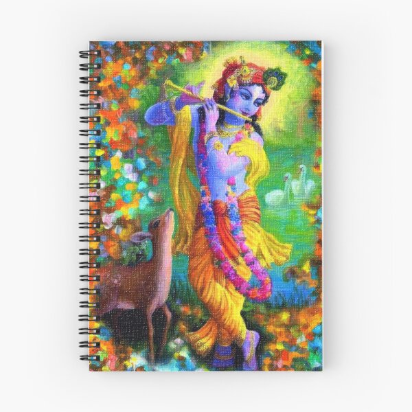 Item preview, Lord Krishna Playing Flute designed and sold by icreativekid.