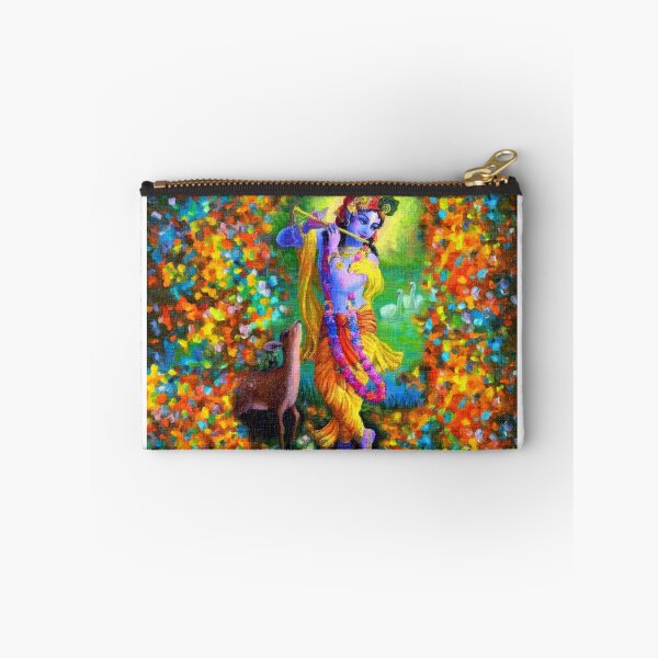 Item preview, Lord Krishna Playing Flute designed and sold by icreativekid.