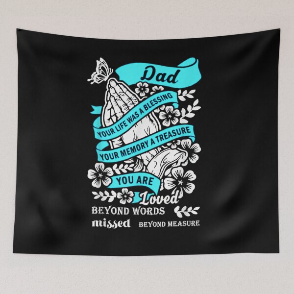 Item preview, Dad Your Life Was A Blessing You Memory A Treasure  designed and sold by sheilase.