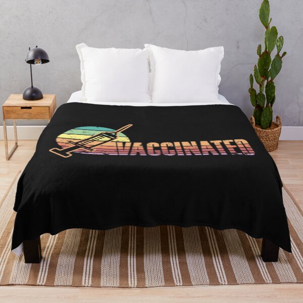 Item preview, Vaccinated T-ShirtRetro Vintage Vaccinated, Pro Vaccine, Health Gift For Men & Women designed and sold by SurryMarsh.