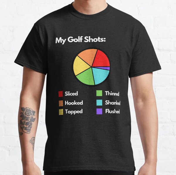 My Golf Shots Pie Chart Classic T-Shirt