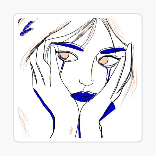 Soft face Sticker