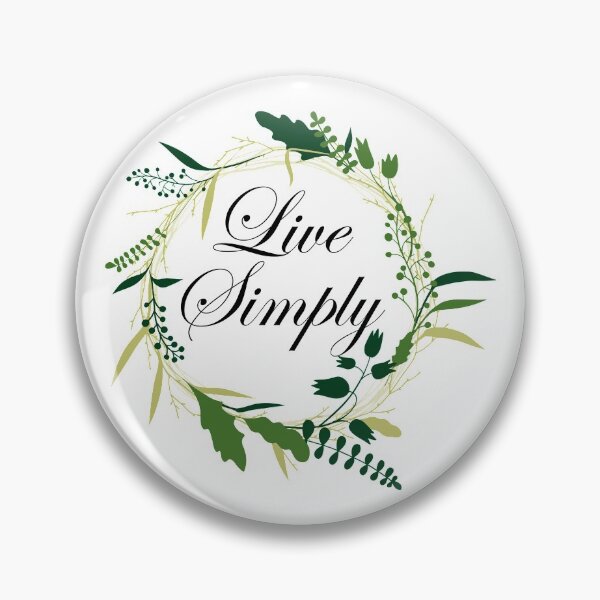 Item preview, Live Simply Inspirational Floral T-Shirt designed and sold by Uday24.