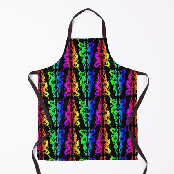 Item preview, Rainbow Celtic Dragons designed and sold by ingridthecrafty.