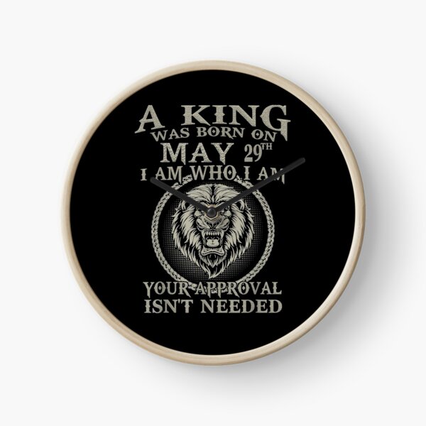 Item preview, Mens A King Was Born On May 29th I Am Who I Am  designed and sold by sheilase.