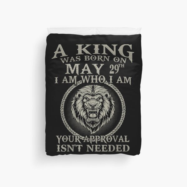 Item preview, Mens A King Was Born On May 29th I Am Who I Am  designed and sold by sheilase.