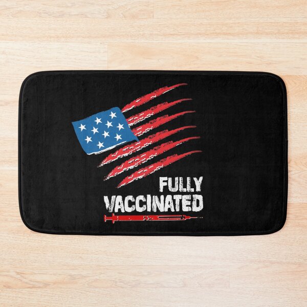 Item preview, I Identify As Vaccinated Patriotic American Flag 4th of July designed and sold by pannolinno.