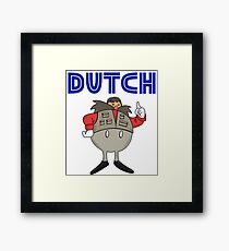 Zeb Coulter/Dutch Mantel Dr Eggman (sonic the hedgehog/wrestling)) Framed Print