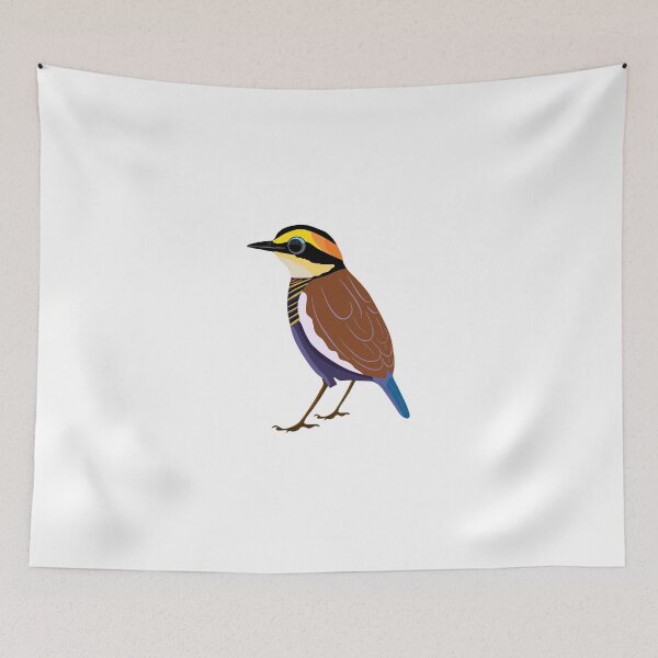 Item preview, Malayan Banded Pitta many color bird designed and sold by wonderisland.