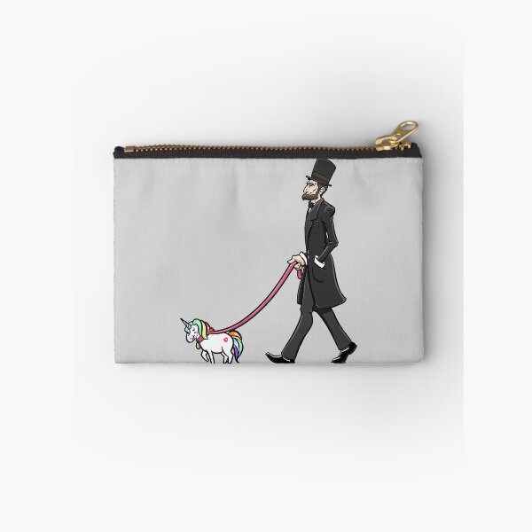 Artikelvorschau, Abraham Lincoln Walking ein Einhorn Abe lustige Neuheit entworfen und verkauft von CynFabbCrafts.