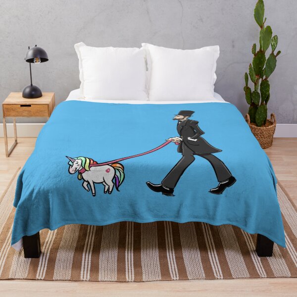 Item preview, Abraham Lincoln Walking a Unicorn Abe Funny Novelty designed and sold by CynFabbCrafts.