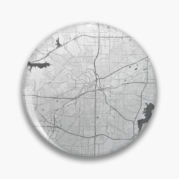 Item preview, Fort Worth, USA Map - Minimalist designed and sold by Mapable.