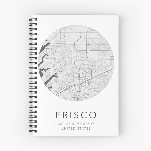 Item preview, Mapa de Frisco, Estados Unidos - Minimalista designed and sold by Mapable.