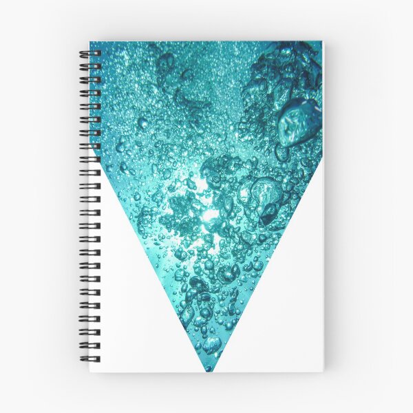 Item preview, Aquatic Ocean Water Triangle designed and sold by teej-designs.
