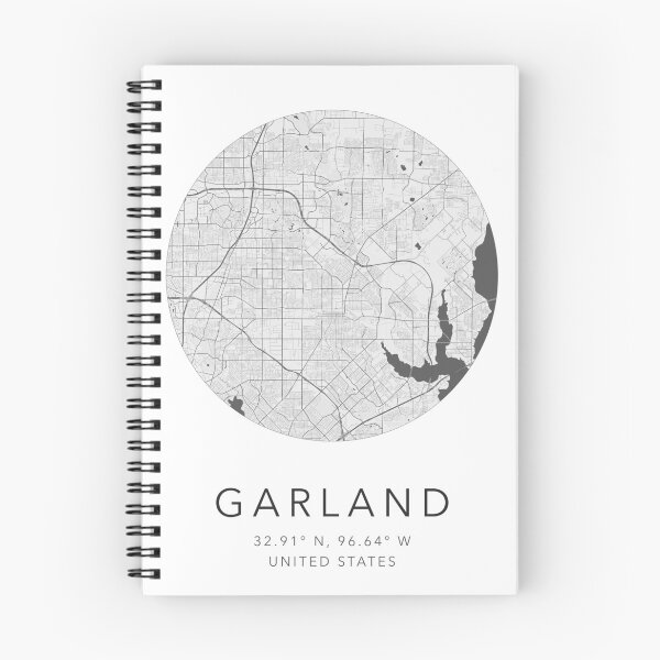 Item preview, Garland, USA Map - Minimalist designed and sold by Mapable.