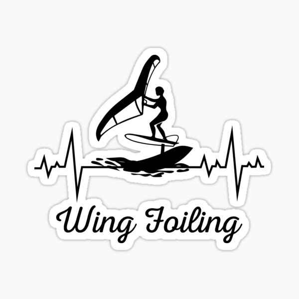 Autoaufkleber Wingsurfer Wingfoil Carsticker Wingfoiler Foilwing