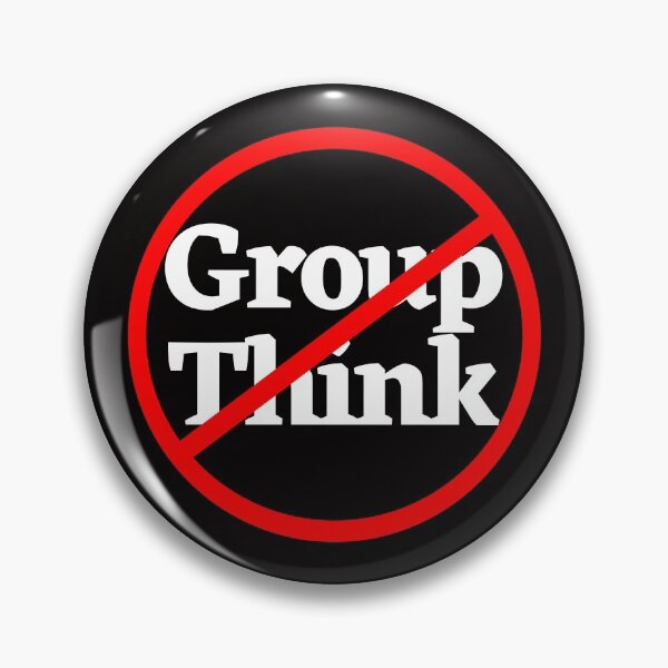 Item preview, No more group think designed and sold by FreedomAlways.
