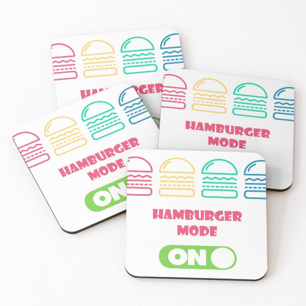 Item preview, Hamburger mode on ! for foods lovers designed and sold by Fersworks Bar. ⭐⭐⭐⭐⭐.