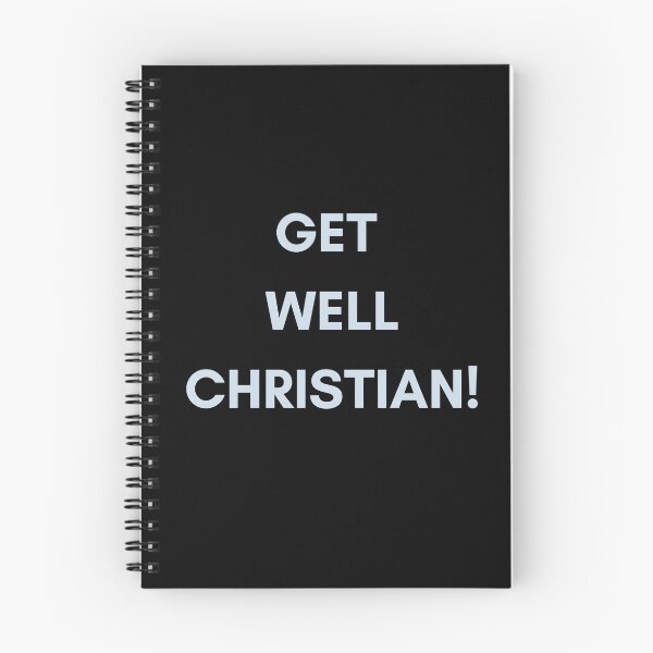 Item preview, GET WELL CHRISTIAN! designed and sold by oldschoolway.