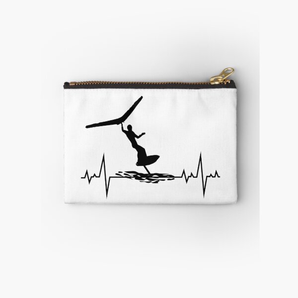 Item preview, Wing Foiling Surfing Heartbeat Funny designed and sold by CuteDesigns1.